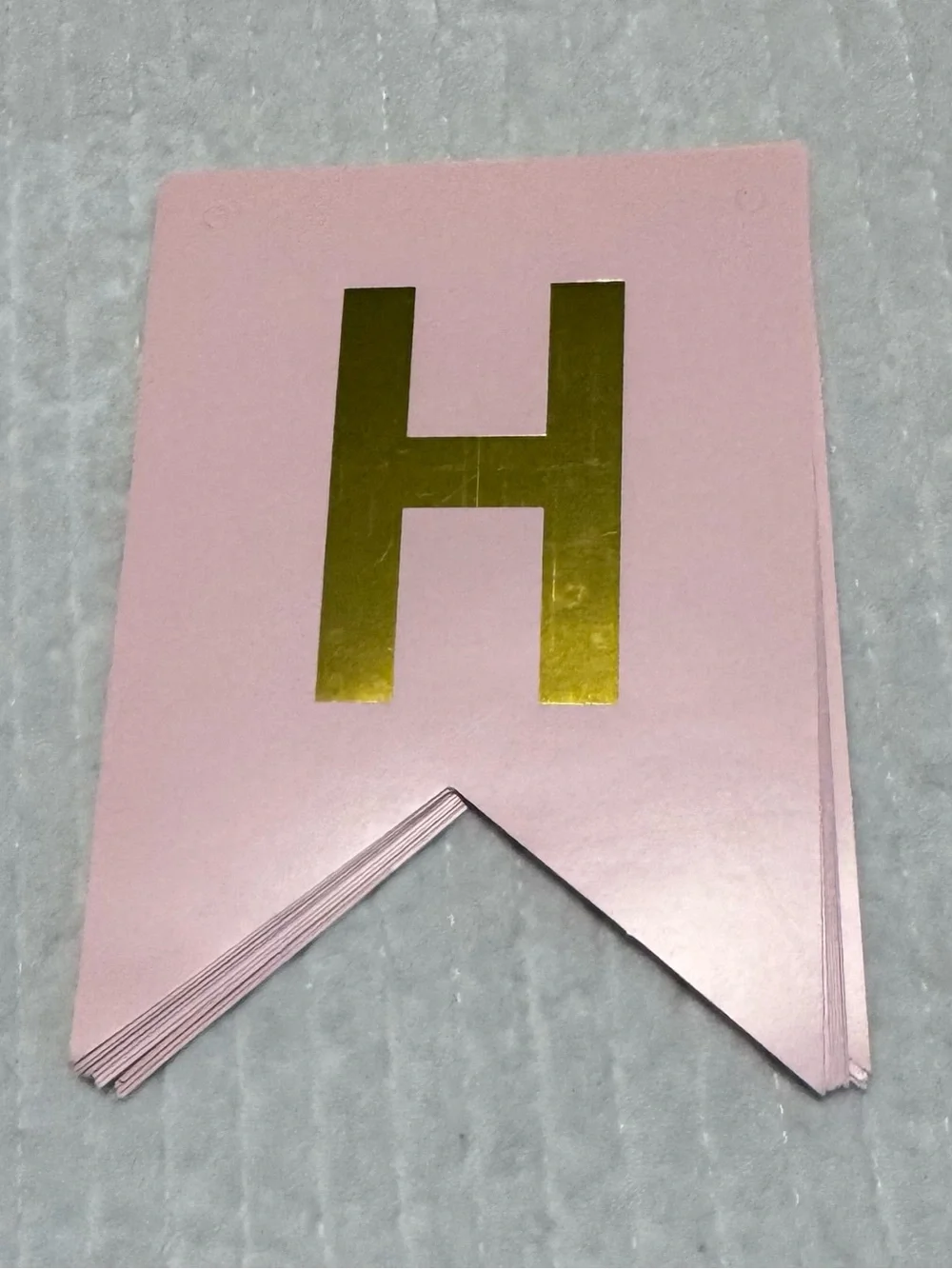 Happy Birthday Pink and Gold Banner - Party Decoration | New